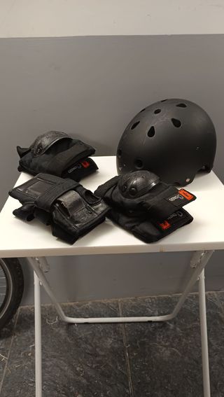 Patin en línea 35/38 + Accesorios + Bolsa