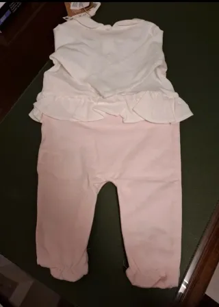 Tutina bimba 3-6 mesi orsetto rosa