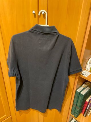 Polo Hollister Negro azul marino