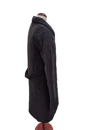 Abrigo Desigual Negro Largo