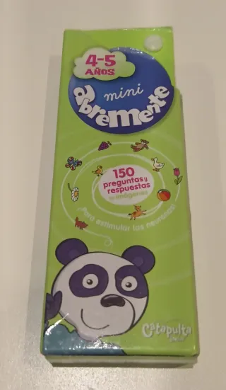 Pasatiempos "Abrementes" 4-5 años: 150 preguntas