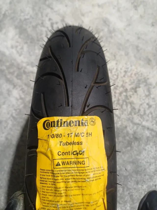 Continental 110/80-17 Tubeless