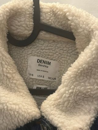 Chaqueta vaquera con borrego