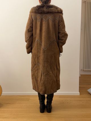 Montone shearling donna L