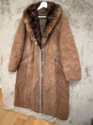 Montone shearling donna L