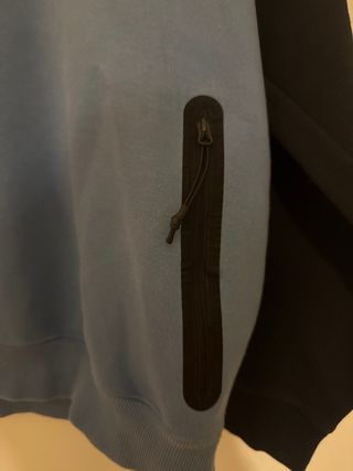 Sudadera Lacoste navy y azul claro