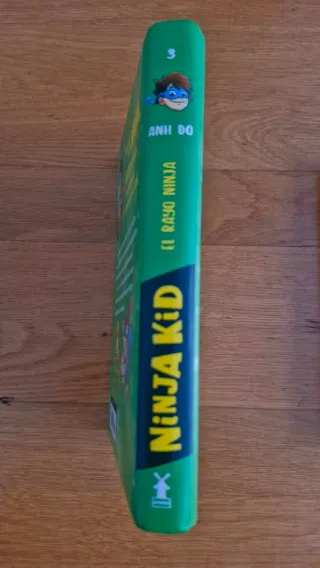 Libros Ninja Kid numeros 2, 3 y 8.