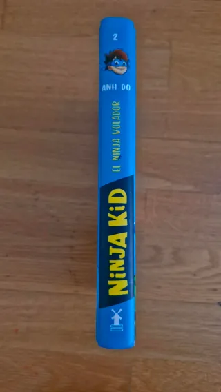 Libros Ninja Kid numeros 2, 3 y 8.