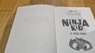 Libros Ninja Kid numeros 2, 3 y 8.