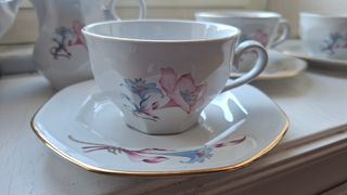 Servizio Tè Tognana Porcellana Fiori