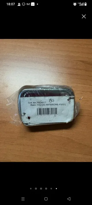 Fregio Anteriore F500 L