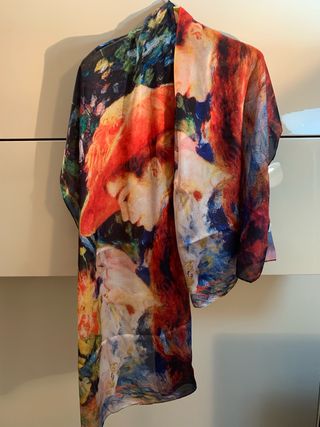 Foulard 60% Seta 60x190cm Multicolore