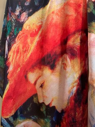 Foulard 60% Seta 60x190cm Multicolore