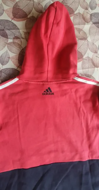 Sudadera Adidas Roja y Azul