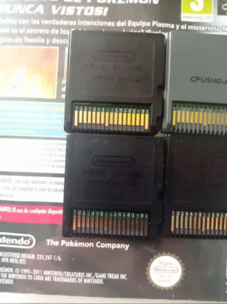 Cartuchos Pokémon originales Platino y más