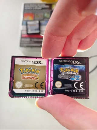 Cartuchos Pokémon originales Platino y más
