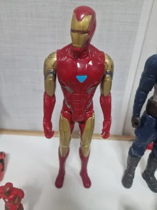 Lote Figuras Acción Superhéroes Marvel DC