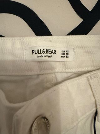 Vaqueros Straight Blancos Pull&Bear
