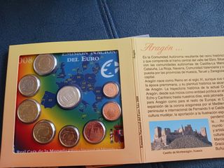 España CCAA Aragón 2008 1 céntimo 2 euros + 2 €