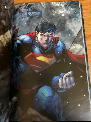 Comic Superman El Hombre de Acero desencadenado.