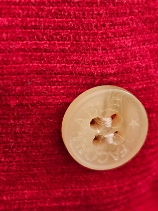 Camisa Façonnable Roja Corduroy