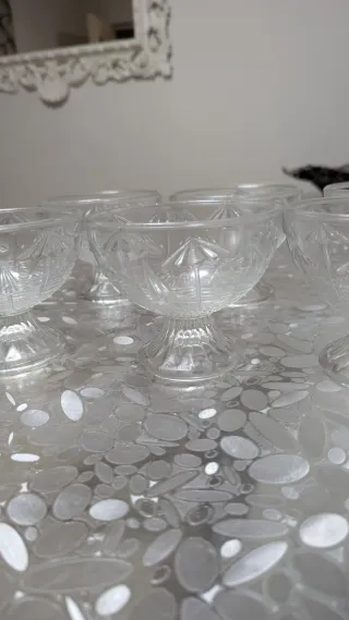 Calice di cristallo per cocktail e dessert