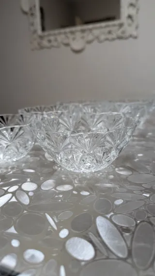 Calice di cristallo per cocktail e dessert