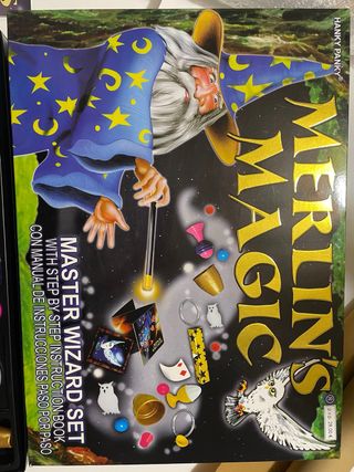 Juego Magia Merlin's Magic Master Wizard Set