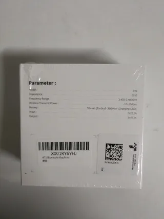 Auriculares S43 True Wireless Negros