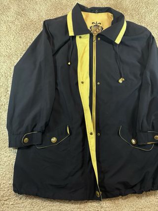 Parka blu navy vintage T.50