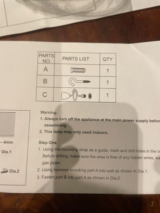 Lampadario multicolor in plastica