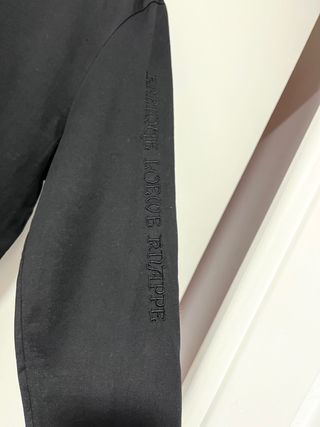 Camiseta negra manga larga Loewe