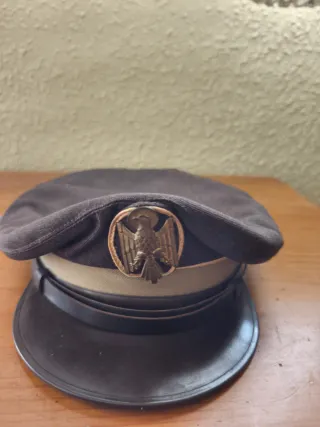 Gorra CNP Años 80 Marrón