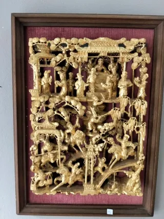 Cuadro decorativo madera