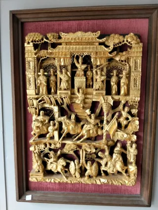 Cuadro decorativo madera