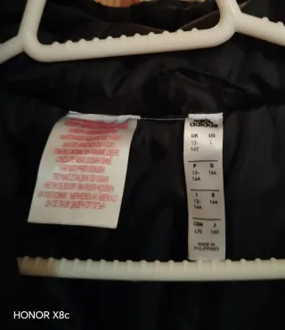 Chaqueta Adidas Negra.