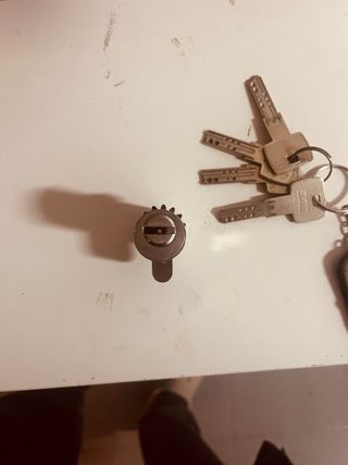 Cilindro de seguridad para puerta