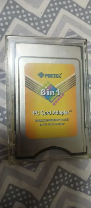 PRETEC Adattatore PC Card 6 in 1