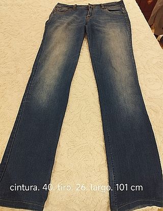 Vaqueros Talla 38 Azul