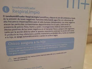 Humidificador Chicco Ionizador