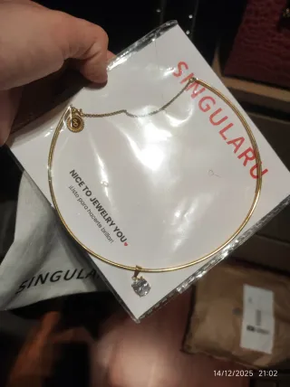 Rebaja!!Collar Gargantilla Singularu  con circonit