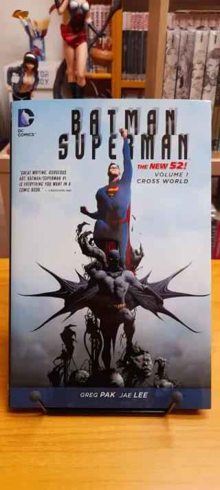 Batman Superman Cross World HC USA