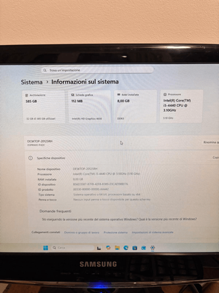 Esprimo i5-4440, 8GB Ram, 128GB SSD, 500GB HDD