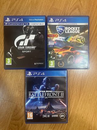 PS4 1TB + Mando rosso + 7 giochi