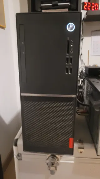 Torre Ordenador Lenovo V50 i3-7100 Negra