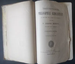 Institutiones Philosophiae Scholasticae (1887)