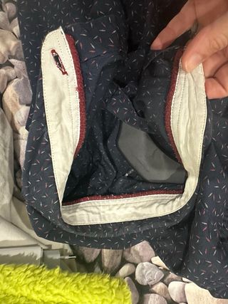 Camisa Zara Slim Fit Estampada Talla M