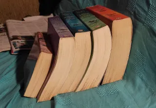 Lote de 5 libros de la saga Los Hijos de la Tierra