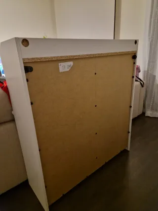 Vitrina Ikea Hauga Blanca Cristal