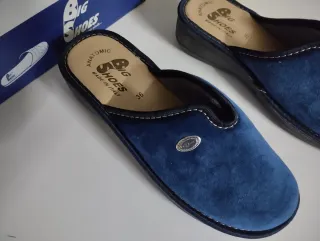 Ciabatte donna BIG SHOES blu tg 36